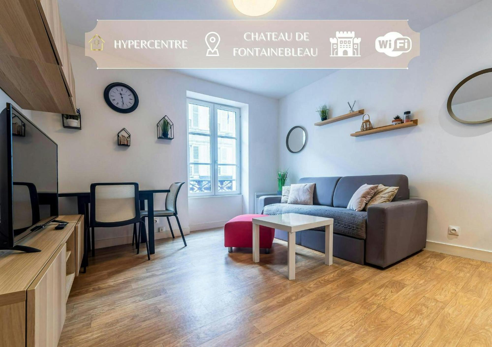 Apparthotel - Le Sweet Cosy Fontainebleau Dış mekan fotoğraf